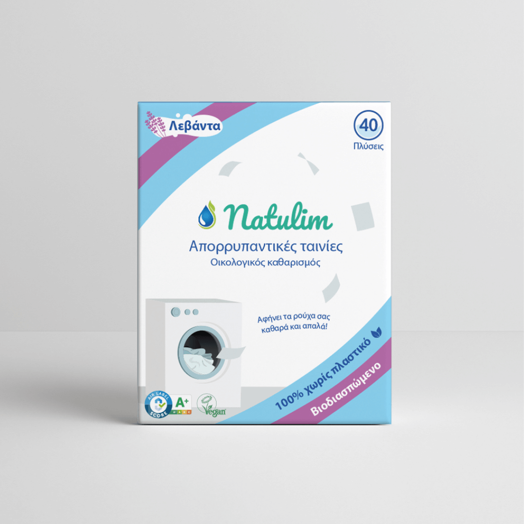 Οικολογικά φύλλα πλυντηρίου Natulim - 40 πλύσεις