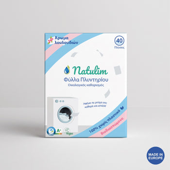 Οικολογικά φύλλα πλυντηρίου Natulim - 40 πλύσεις