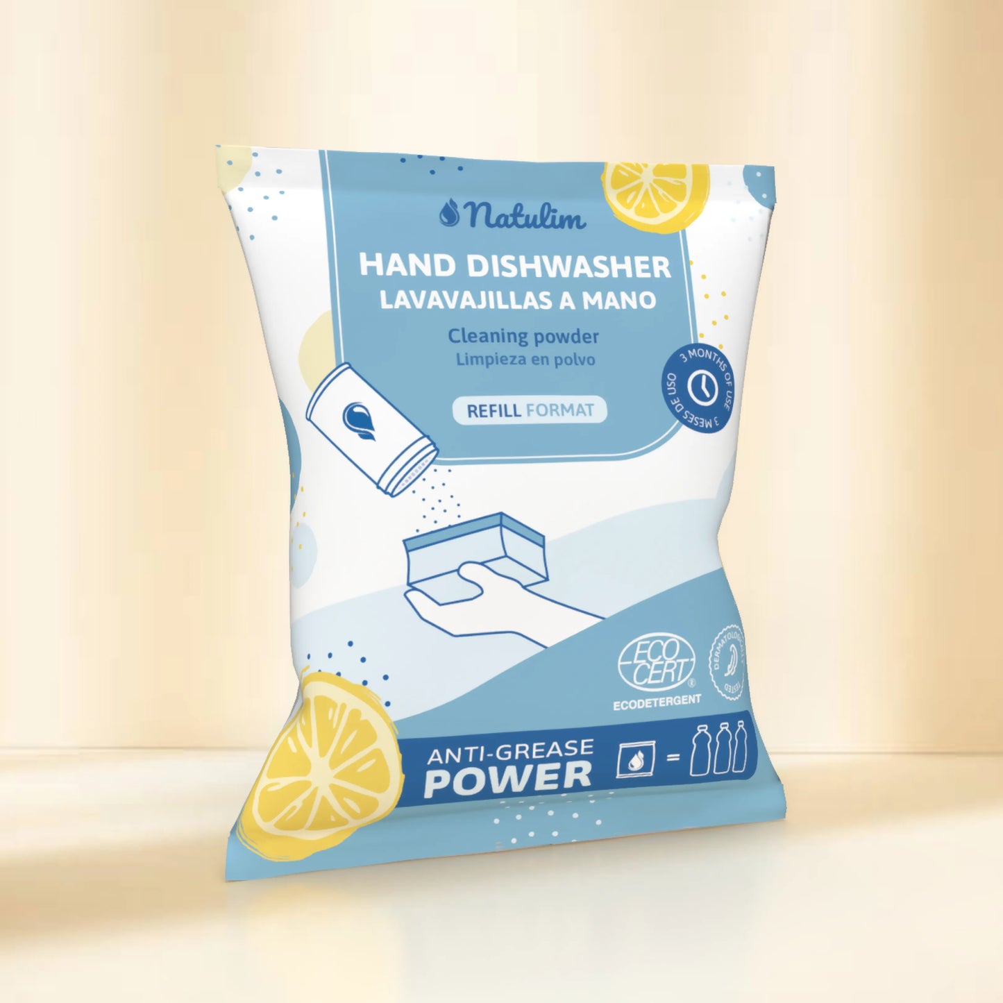 Σκόνη πλύσης πιάτων στο χέρι